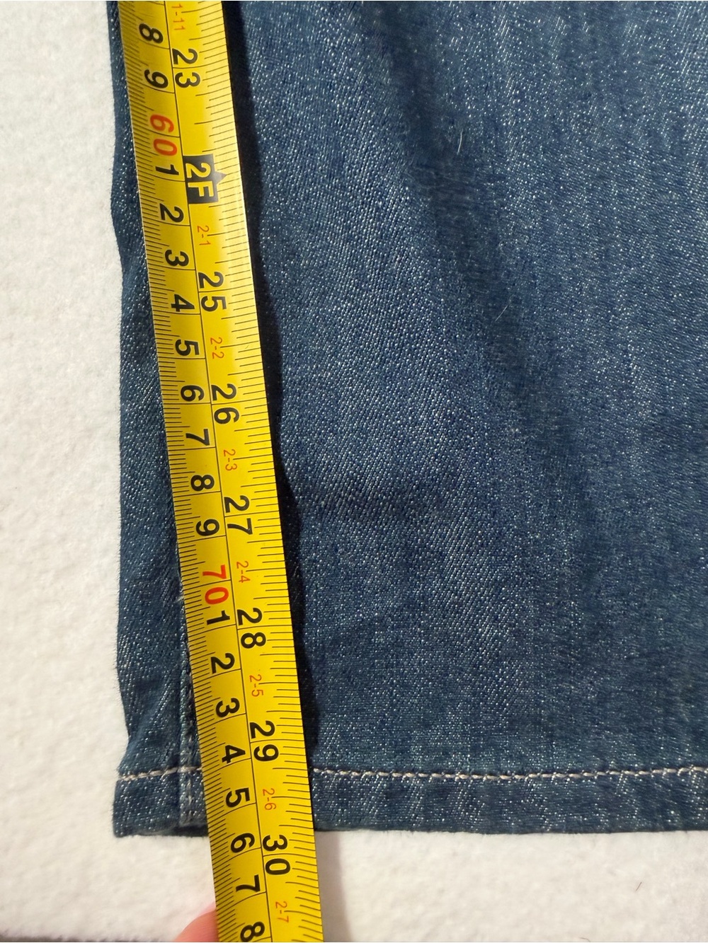Joe's Jeans Wide-Leg Dark Indigo Denim - Picture 8 of 8